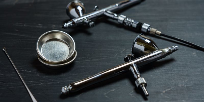 Quais os equipamentos necessários para fazer aerografia?